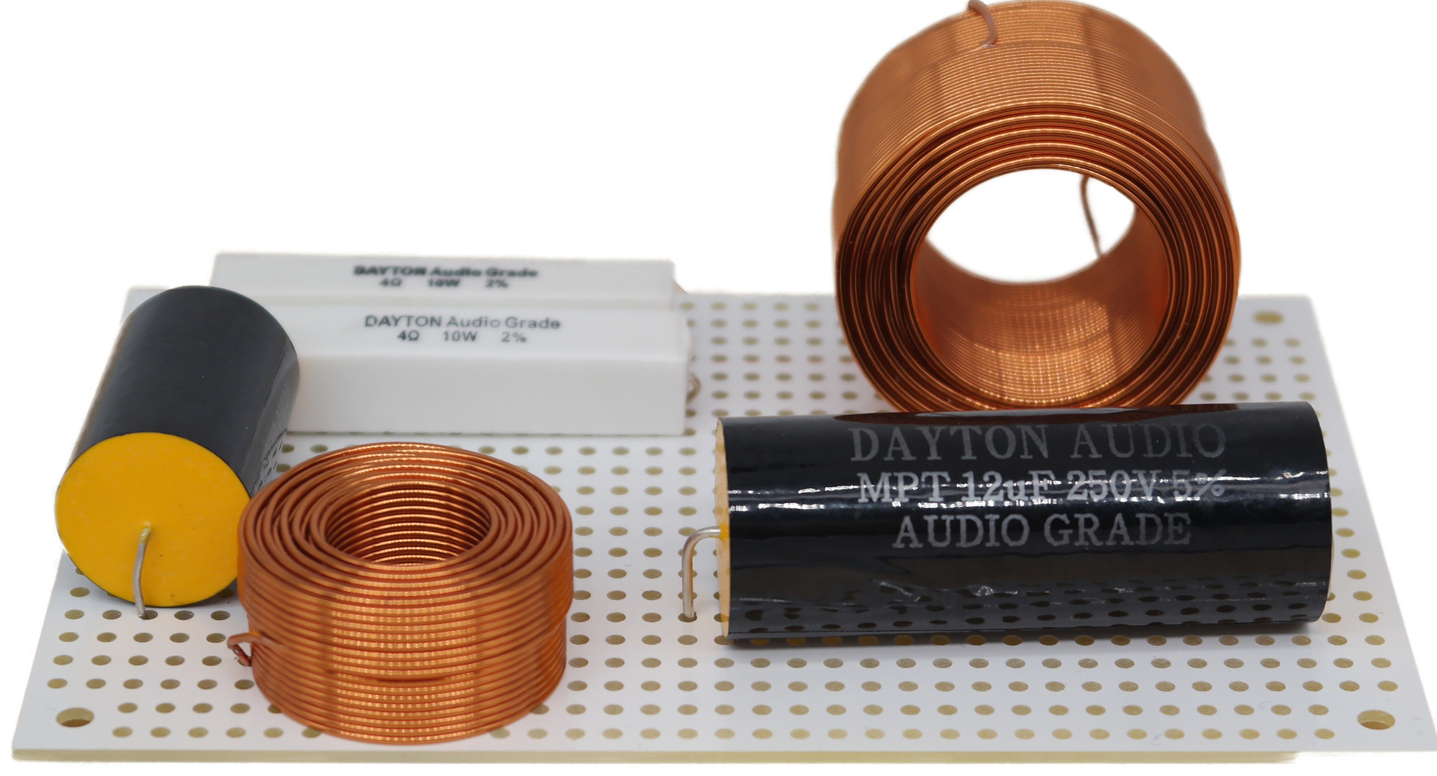 White Perforated Crossover Board | Pair | 12,70 x 17,78 cm