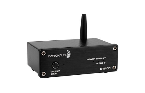BTR01 Bluetooth Audio Receiver with 24-bit/48 kHz Optical Coaxial RCA Outputs