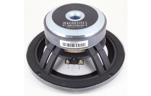 SB17CRC35-4 6" Woven Carbon Fiber Cone Woofer | 4 ohms