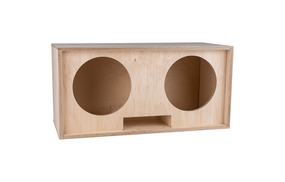 DIY Cabinet | 53 L | Flatpack | Knock-Down 2x10" Baltic Birch Bass Guitar Cabinet