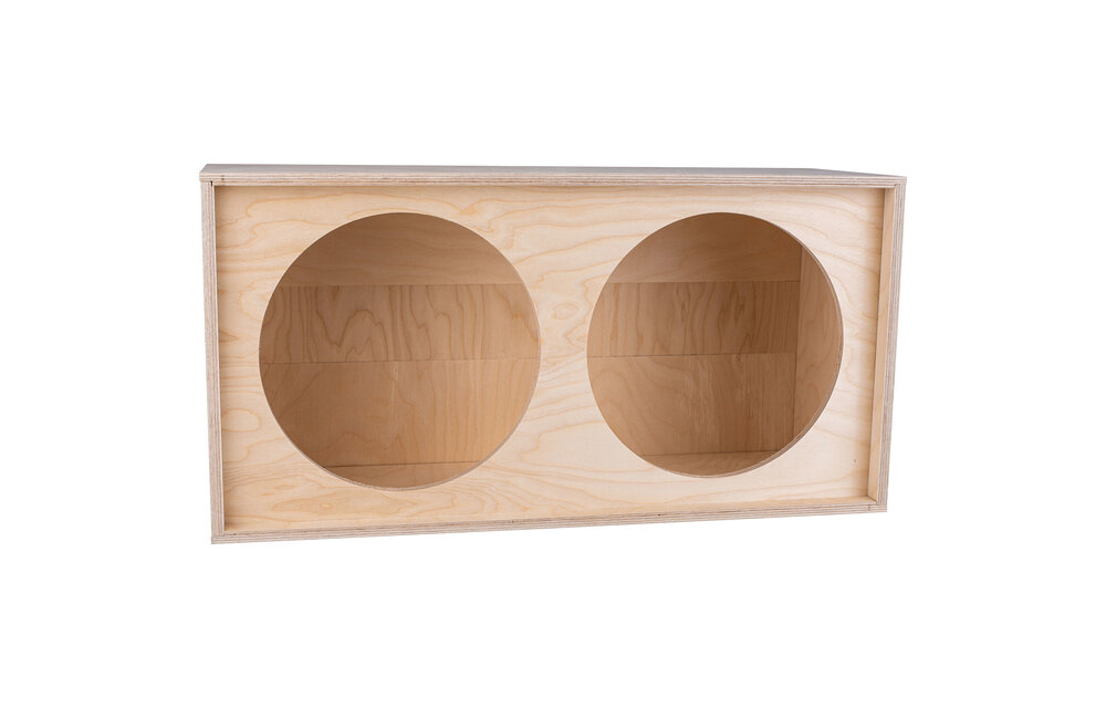 DIY Cabinet | 47 L | Flatpack | Knock-Down 2x12" Baltic Birch Bass Guitar Cabinet