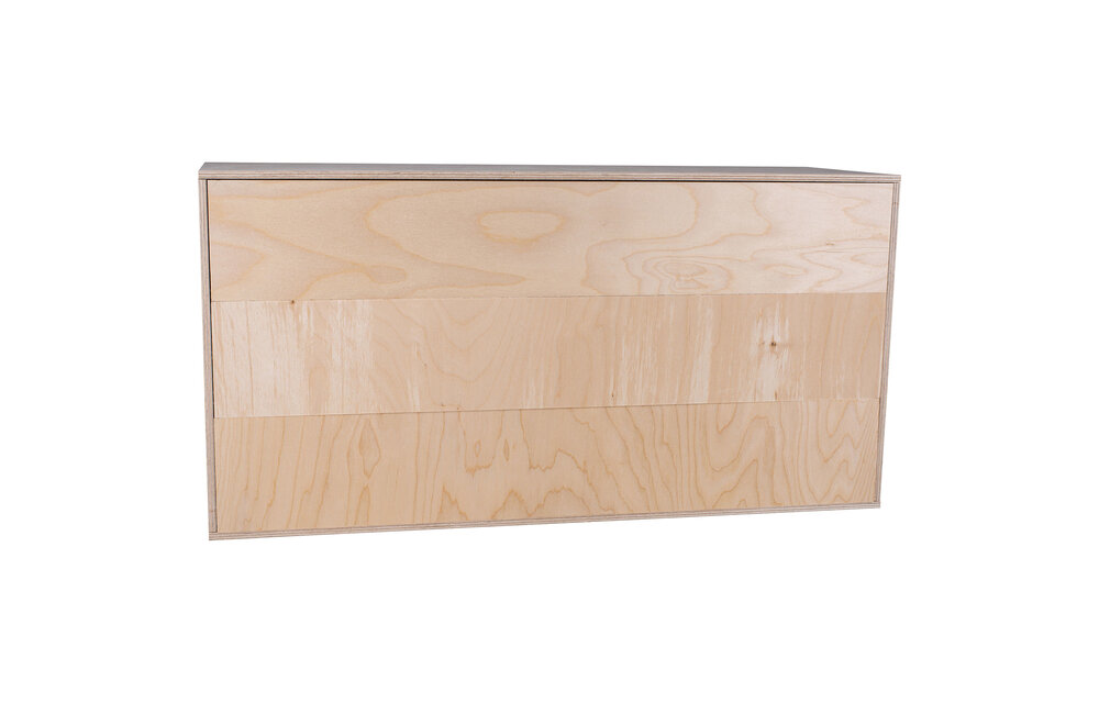 DIY Cabinet | 47 L | Flatpack | Knock-Down 2x12" Baltic Birch Bass Guitar Cabinet