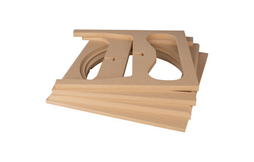 15" Subwoofer | 85 L | Medium Density Fiberboard Starter Kit