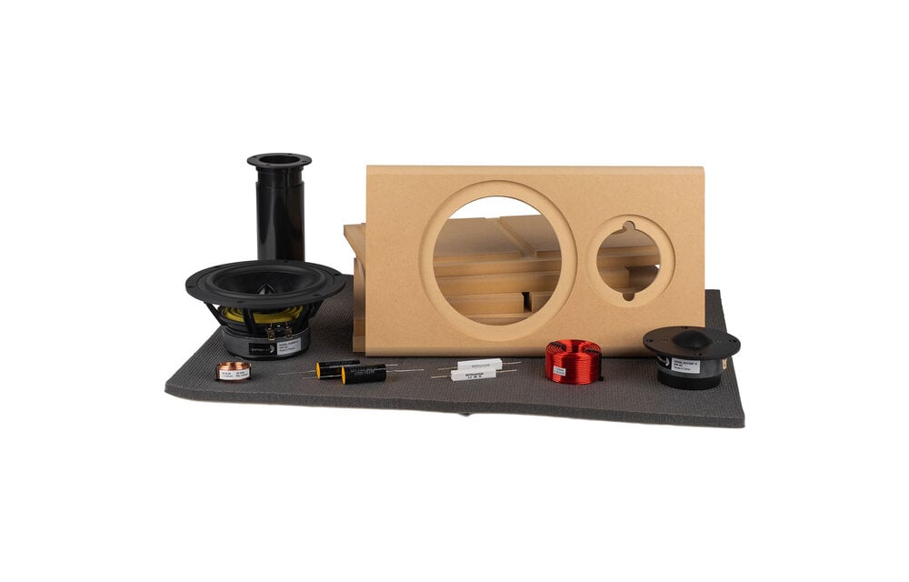 Samba MT Bookshelf Speaker Kit with Knock-Down Cabinet