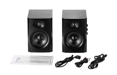 Swans D1010-IVB Powered 2.0 Bluetooth Bookshelf Speakers