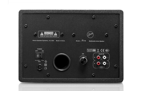 Swans M10 High-Fidelity | 2.1 Speaker System | Compact Active Bookshelf Speakers