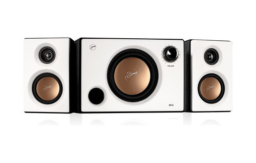 Swans M10 High-Fidelity | 2.1 Speaker System | Compact Active Bookshelf Speakers