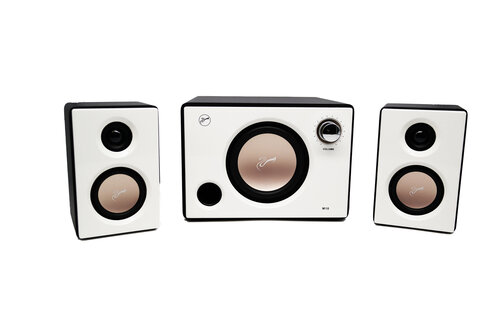 Swans M10 High-Fidelity | 2.1 Speaker System | Compact Active Bookshelf Speakers