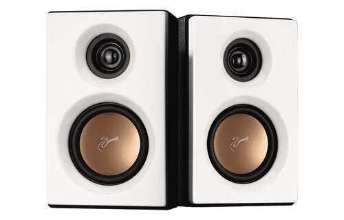Swans M10 High-Fidelity | 2.1 Speaker System | Compact Active Bookshelf Speakers