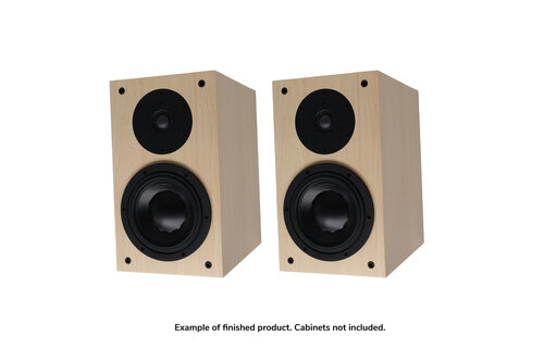 Swans DIY2.2-A Bookshelf Speaker | DIY Kit | Components Only | Pair