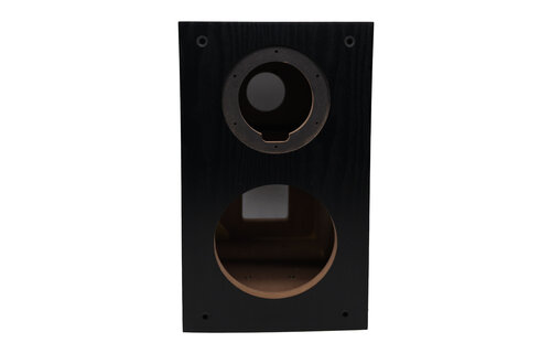 Swans DIY2.2-A Bookshelf Speaker | DIY Kit | Cabinet Only | Black | Pair