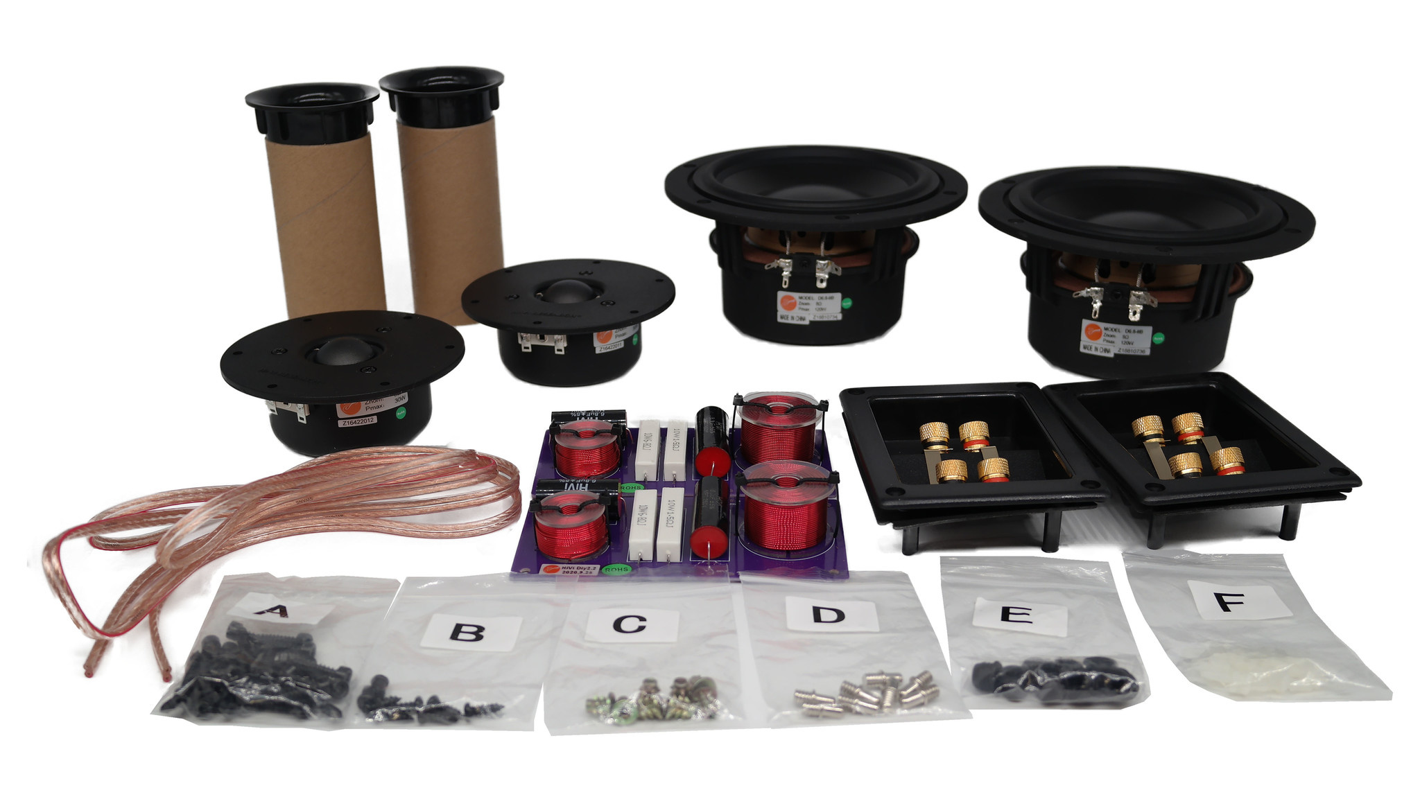 Swans DIY2.2-A | DIY Kit | Cabinet and Components | Pair