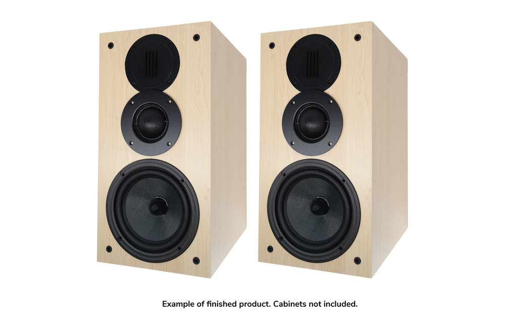 Swans DIY3.1-A Bookshelf Speaker | DIY Kit | Components Only | Pair