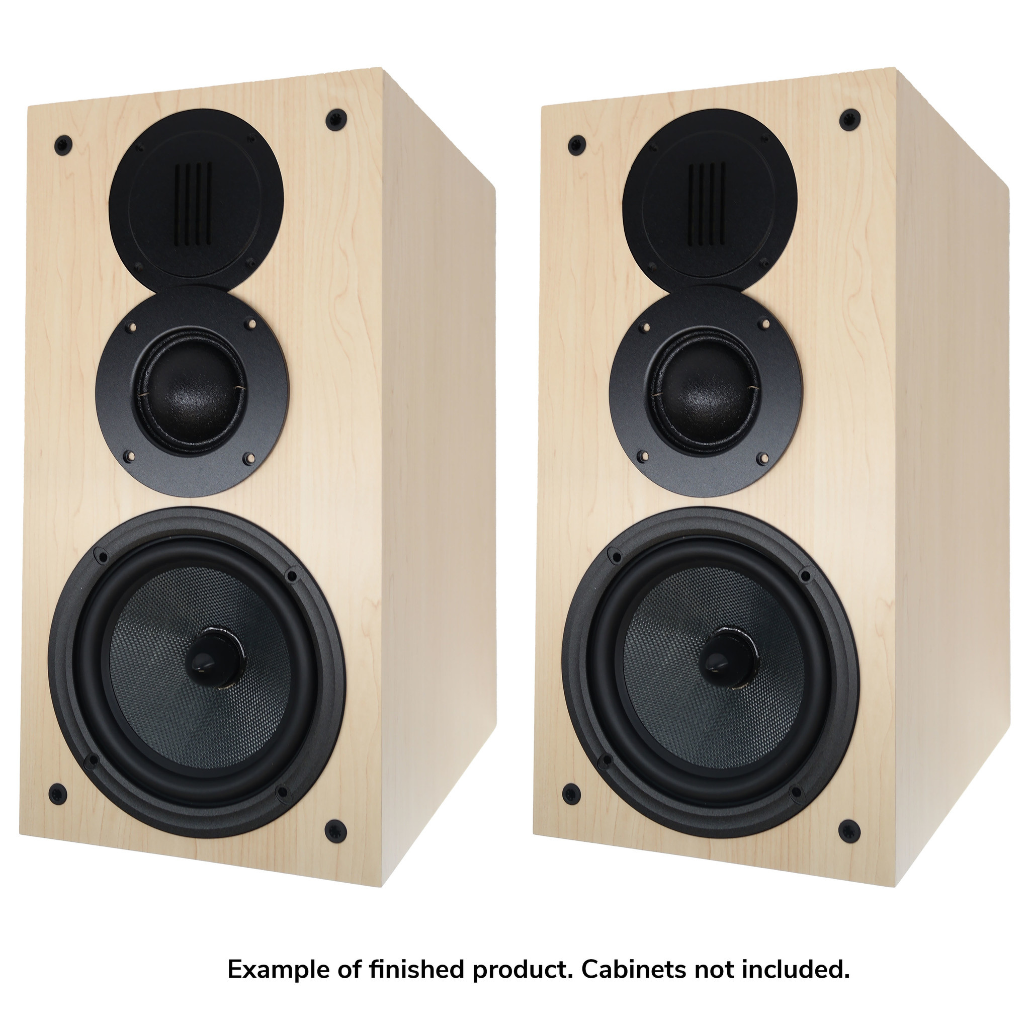 Swans DIY3.1-A Bookshelf Speaker | DIY Kit | Components Only | Pair