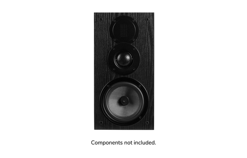 Swans Swans DIY3.1-A Bookshelf Speaker | Cabinet Only | Black| Pair