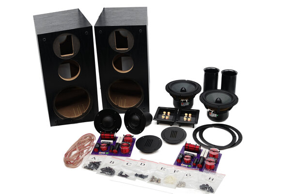 Swans DIY3.1-A | DIY Kit | Components and Cabinets | Black