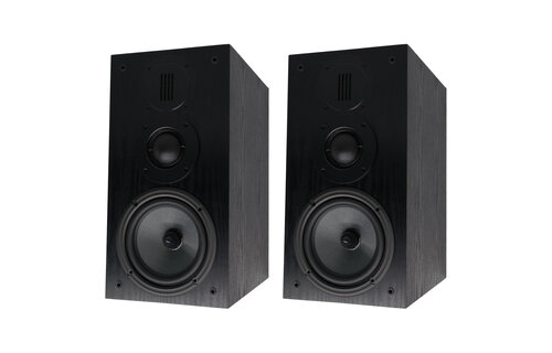 Swans DIY3.1-A Bookshelf Speaker | DIY Kit | Cabinet and Components | Black