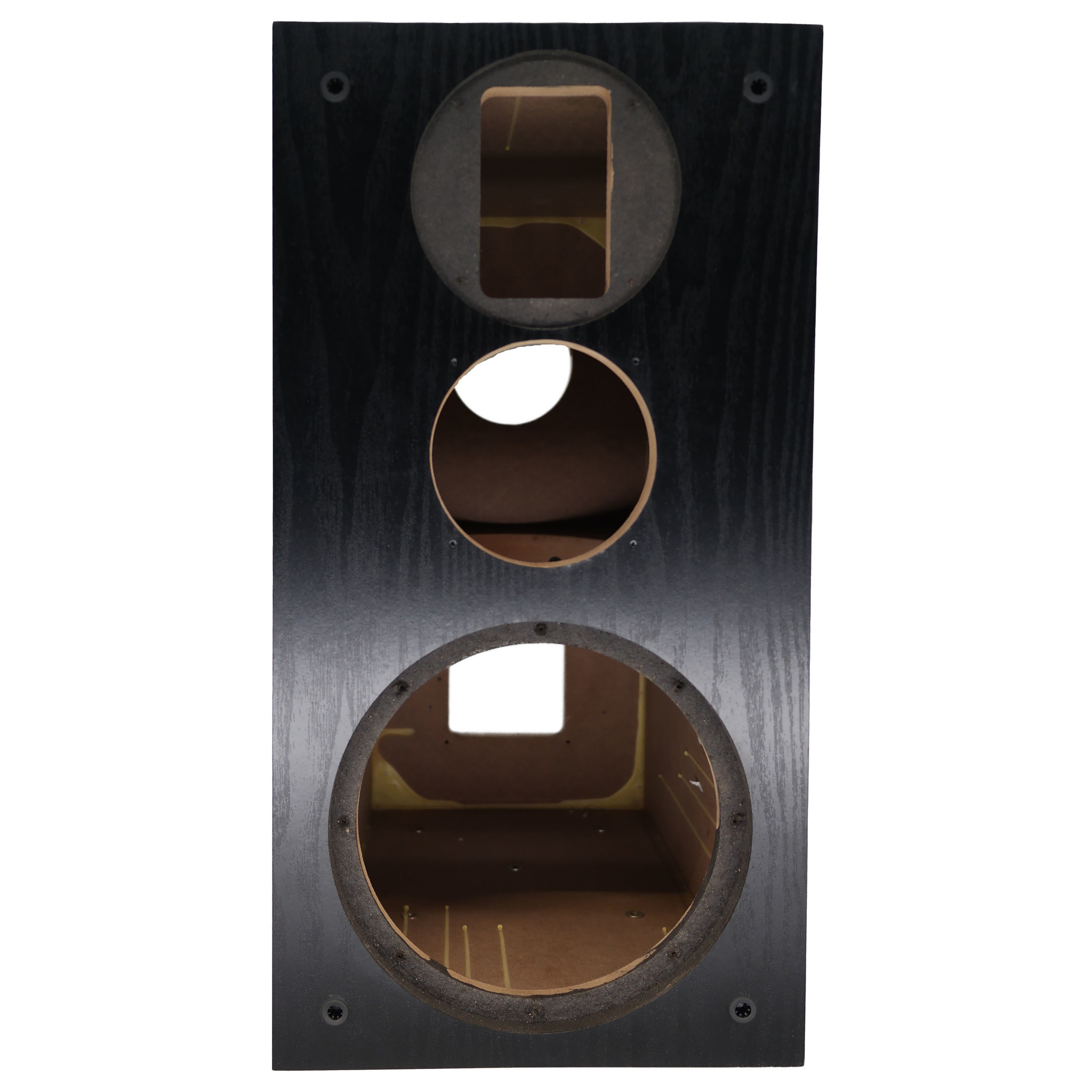 Swans DIY3.1-A Bookshelf Speaker | DIY Kit | Cabinet and Components | Black