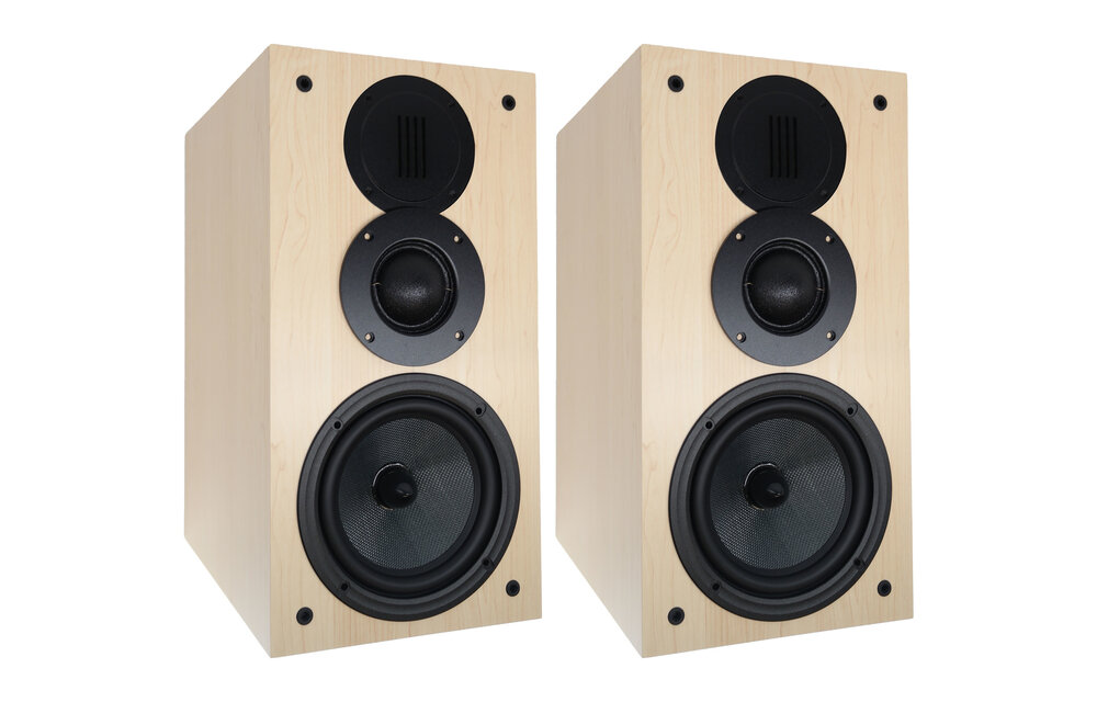 Swans DIY3.1-A Bookshelf Speaker | DIY Kit | Cabinet and Components |White