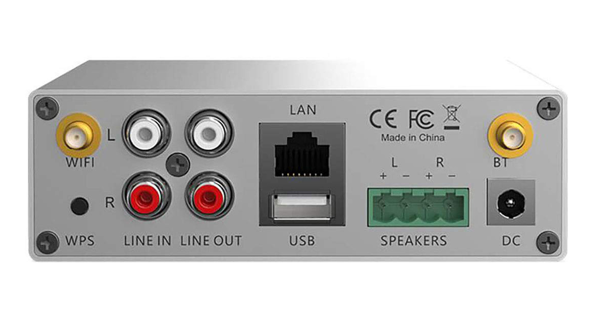 A50 Wi-Fi & Bluetooth 5.0 Stereo Amplifier With Multi-Room Support