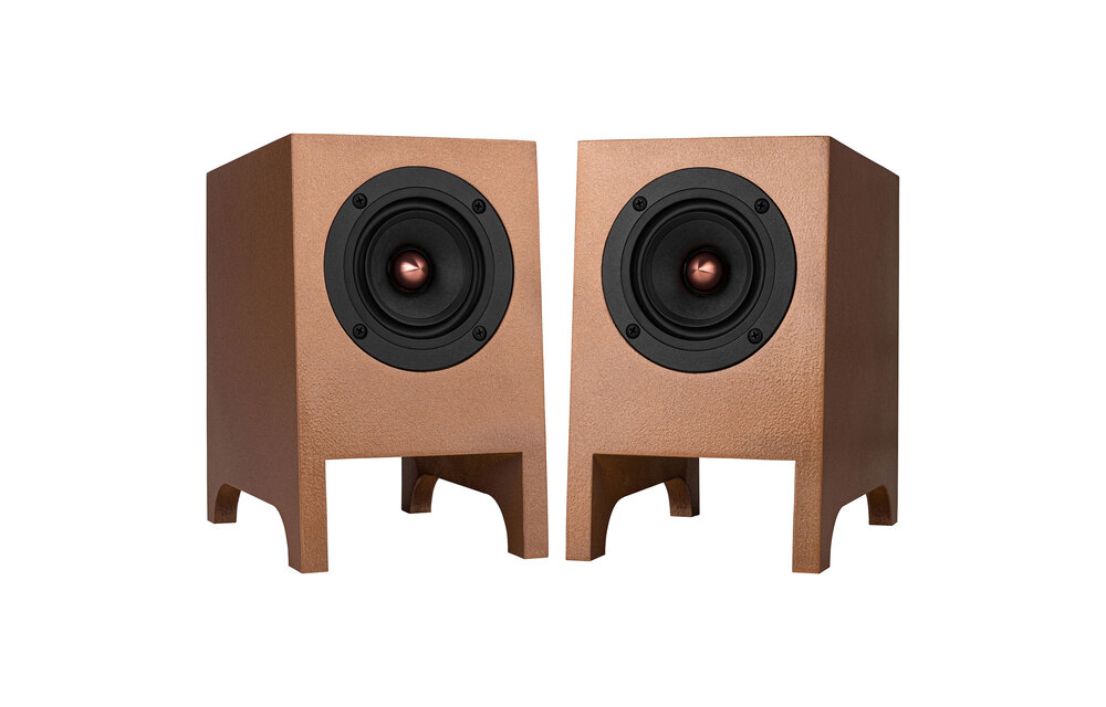 Copperhead Desktop Full-Range Speaker Kit with Cabinet | Pair