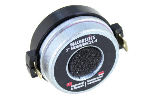 SB36WBAC21-4 1” Aluminum Wide-band Driver 4 Ohm