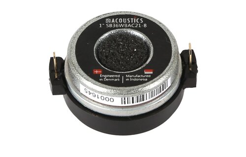SB36WBAC21-8 1” Full-range Aluminum Woofer