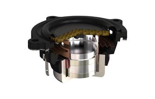 TEBM28C10-4/A 1-1/8" BMR Full-Range Speaker 4 Ohm