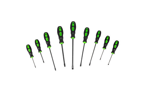 63090 9 Piece Mechanic's Screwdriver Set