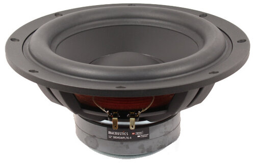 SB34SWPL76-4 12” Paper Cone Subwoofer
