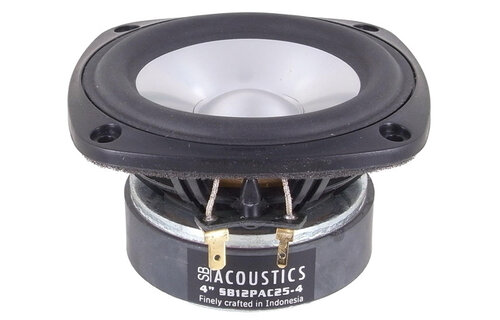 SB12PAC25-4 4” Aluminium Cone Mid-range Woofer
