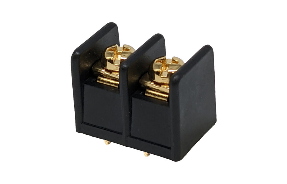TB01 Gold-Plated Screw Terminals For PCB mounting