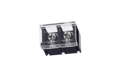 TB02 Nickel-plated Screw Terminals For PCB mounting with Plastic Cover