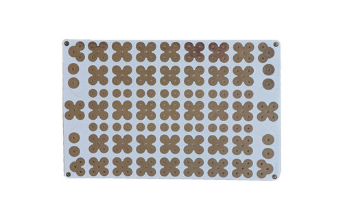 PCB-S01 Cloverleaf Pitches Crossover Board | 10 x 15 cm