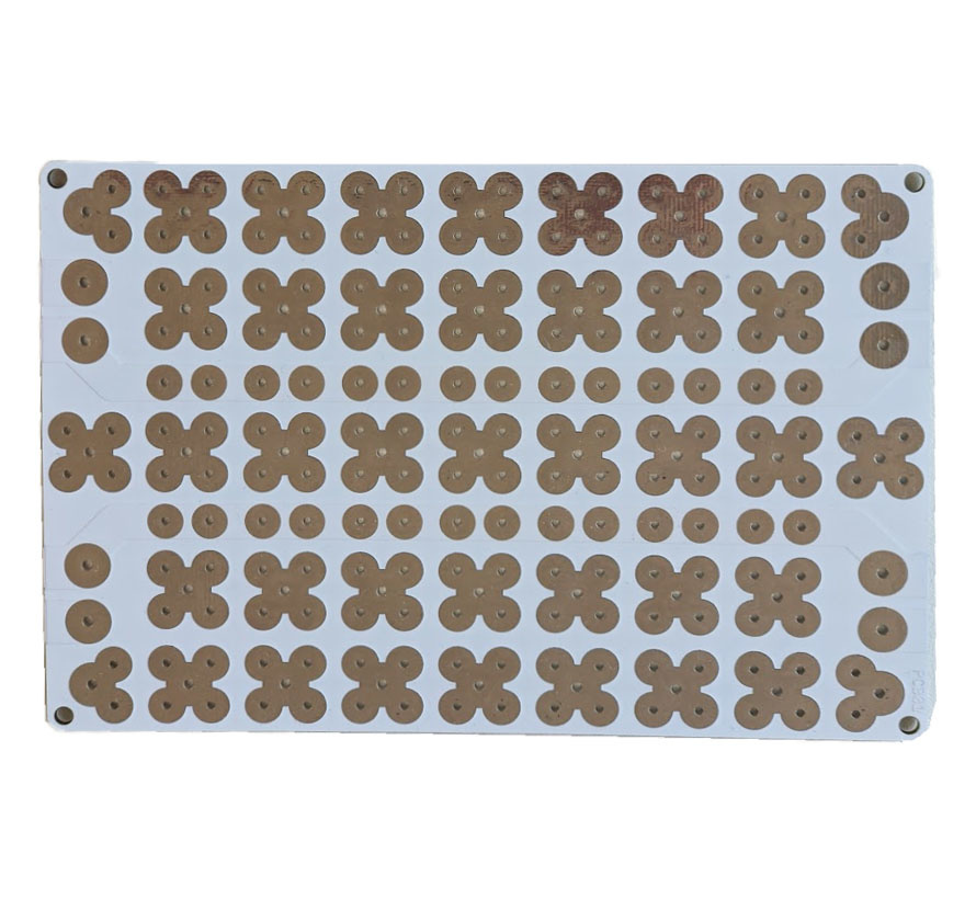 PCB-S01 Cloverleaf Pitches Crossover Board | 10 x 15 cm