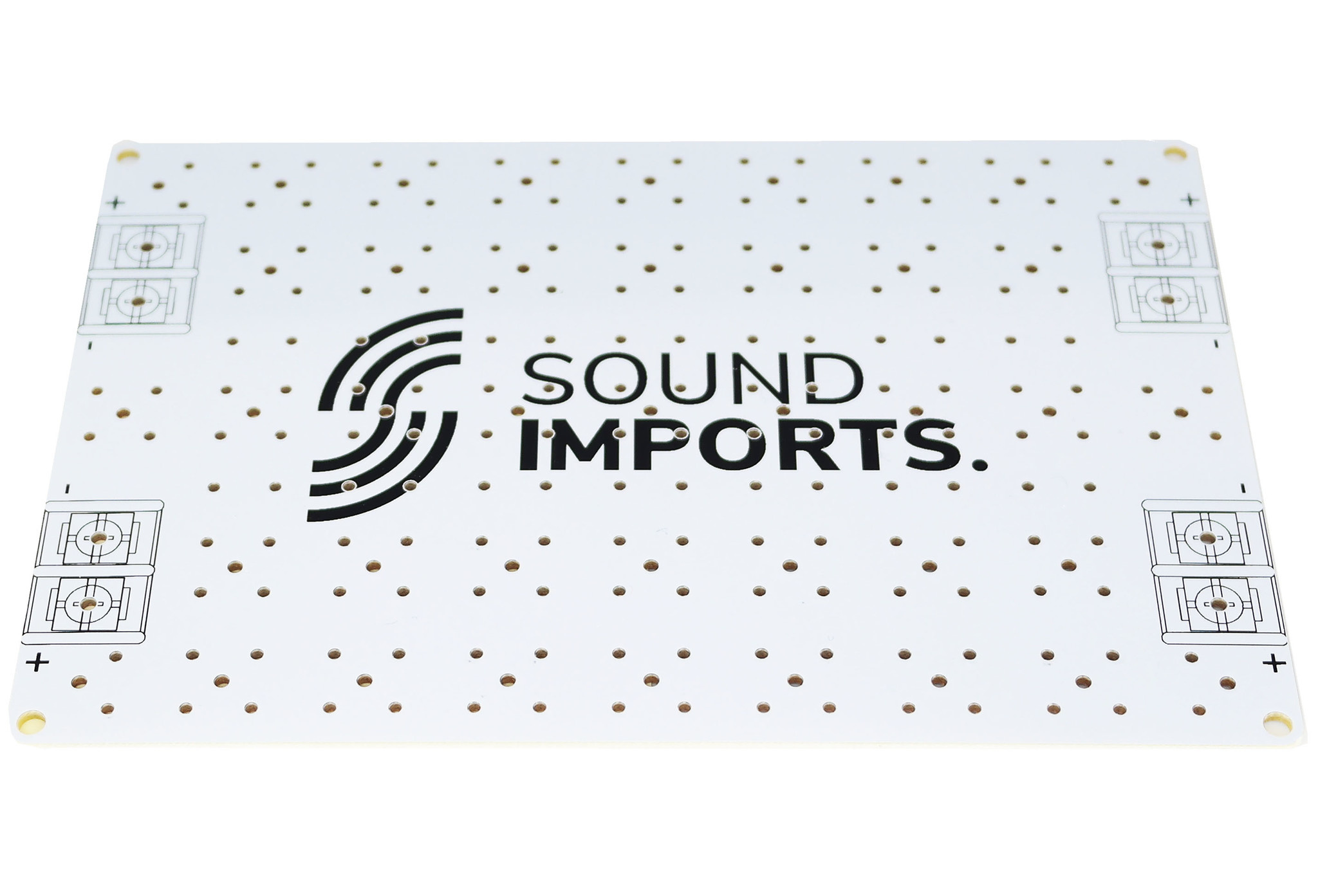 PCB-S01 Cloverleaf Pitches Crossover Board | 10 x 15 cm