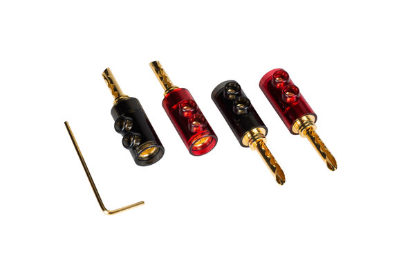 BFA Style Banana Plugs 2 Pair