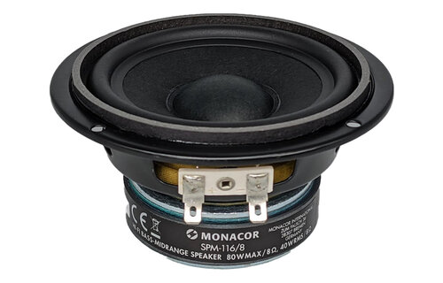 SPM-116/8 Hi-Fi 4'' Tiefmitteltöner 40 W 8 Ω