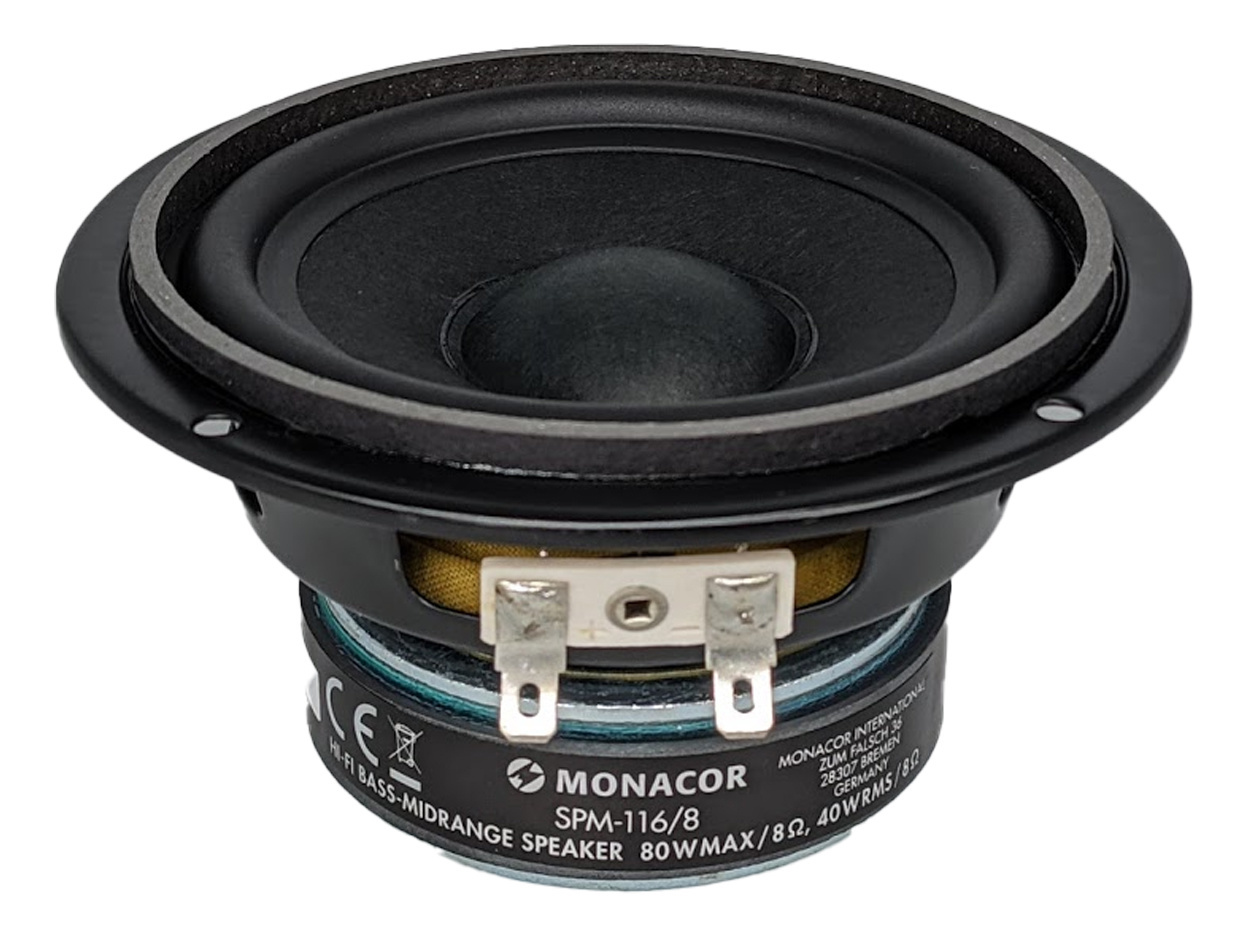 SPM-116/8 Hi-Fi 4'' Tiefmitteltöner 40 W 8 Ω