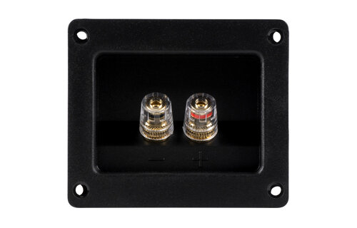 Speaker Terminal Cup Gold Insulated 5-Way Binding Post