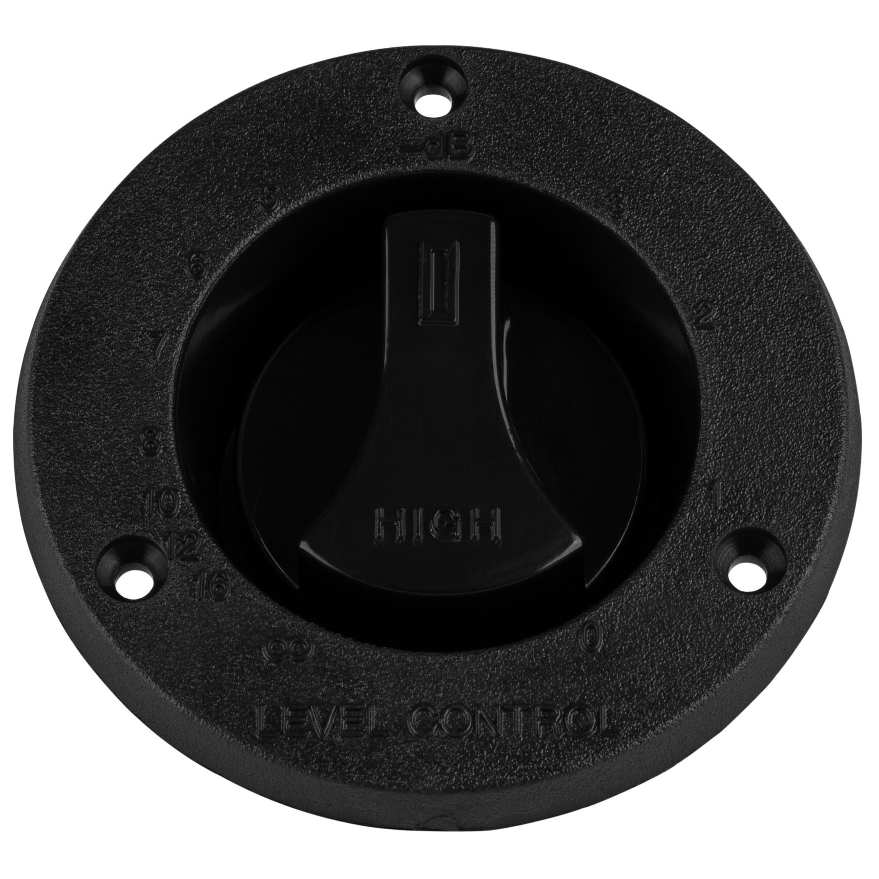 L-Pad Knob and Faceplate for 3/8" Shaft