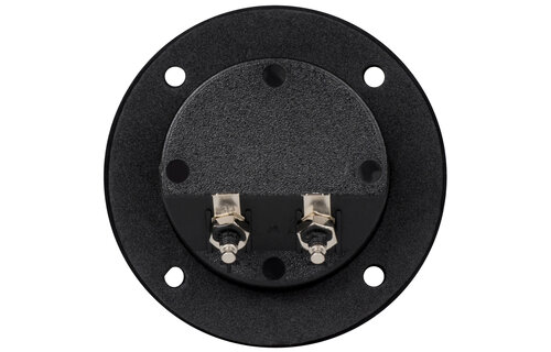 Round Speaker Terminal Cup Satin Nickel Binding Post Banana Jack