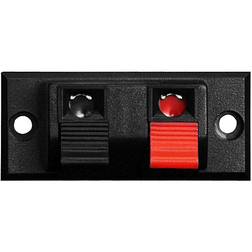 Two Conductor Speaker Wire Spring Terminal Cup