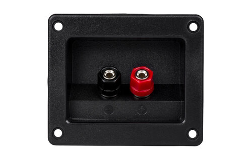 Recessed Binding Post Banana Jack 5-Way Speaker Wire Terminal Cup