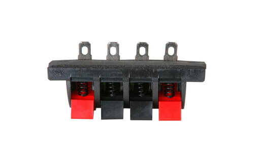 Four Conductor Speaker Wire Spring Terminal