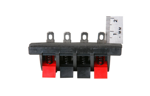 Four Conductor Speaker Wire Spring Terminal