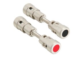 Dual-Ended Satin Nickel Binding Post Speaker Terminal Pair