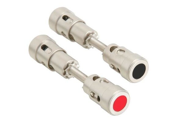 Dual-Ended Satin Nickel Binding Post Speaker Terminal Pair