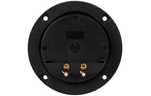 Round Speaker Wire Terminal Cup Gold Spring-Loaded