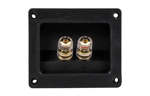 Speaker Terminal Cup Gold Insulated High Power 5-Way Binding Post Banana Jack